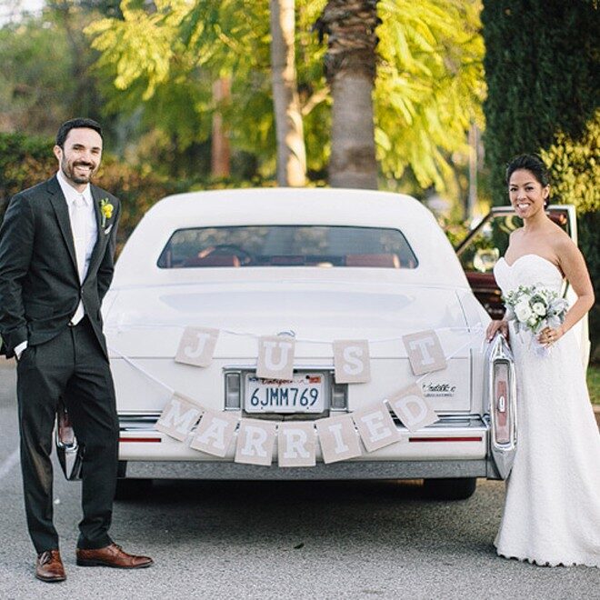 Esküvői autódíszek