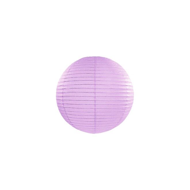 Levendula lila 25 cm átmérőjű papír lampion