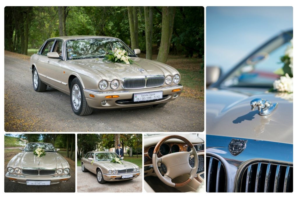 Esküvői autóbérlés - Jaguar Terjék Attila