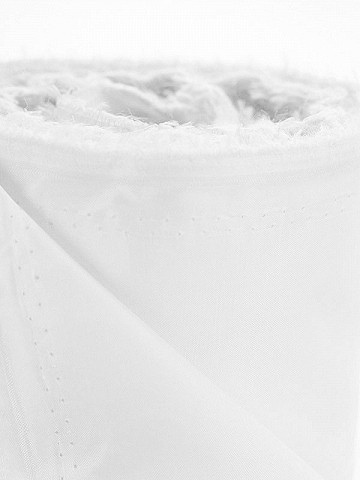 Anyagminta a 1,5m széles fehér selyem dekoranyagból
