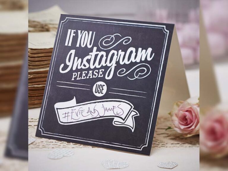 Hashtag tábla vintage If you instagram please use felirattal 5db – www ...