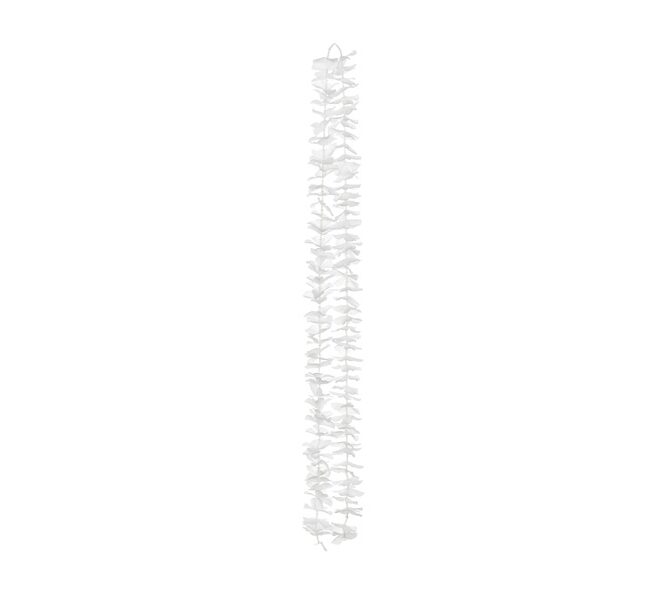 Fehér virágfüzér szál – 180cm