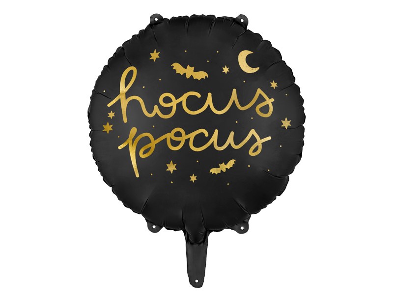 Hocus Pocus fólia lufi - fekete