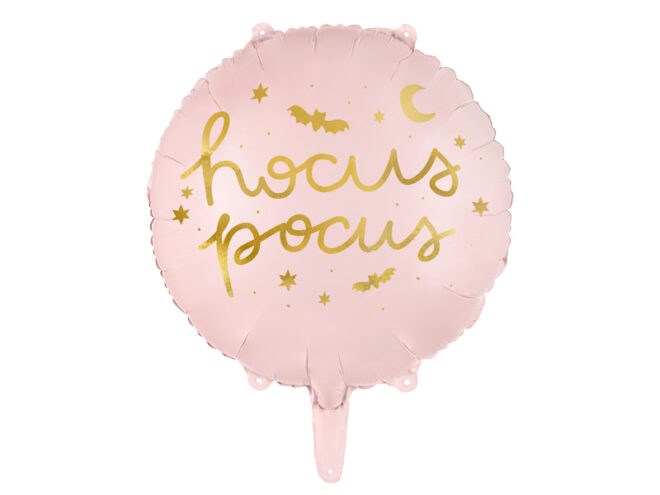 Hocus Pocus fólia lufi - rózsaszín