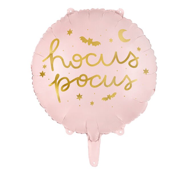 Hocus Pocus fólia lufi – rózsaszín