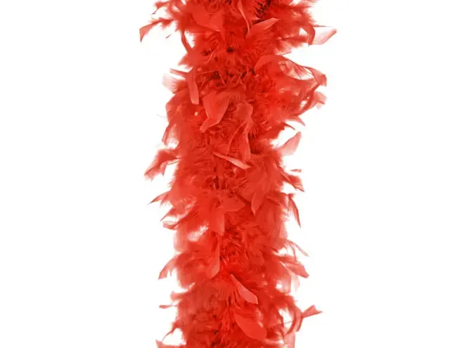 Boa több féle színben 180 cm hosszú - piros